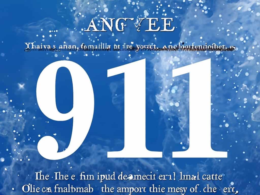 Angel Number 911 and its Biblical Meaning