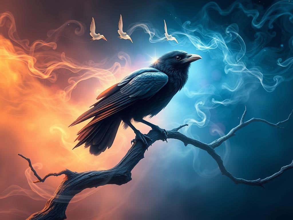 Spiritual meaning of a crow