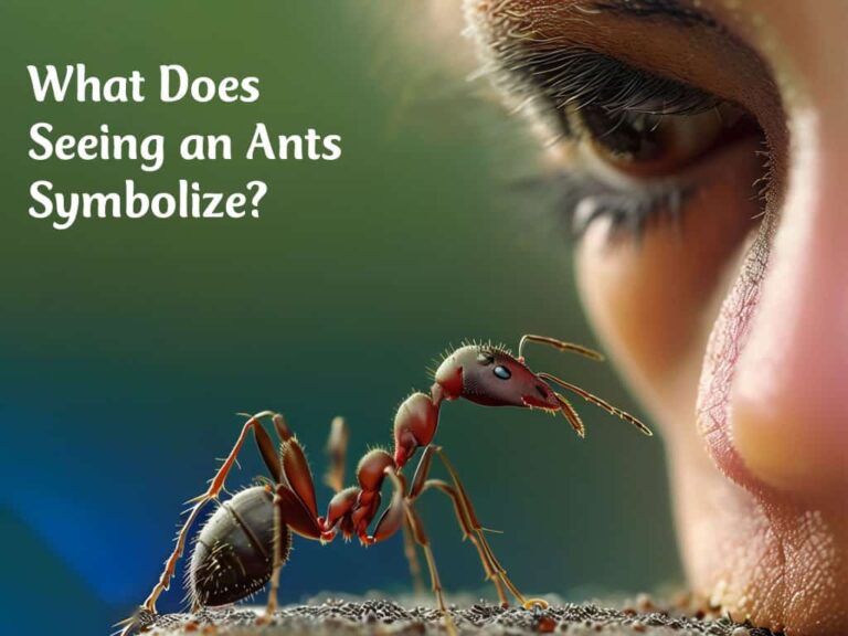 What Does Seeing an Ants Symbolize