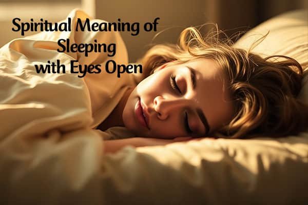Spiritual Meaning of Sleeping with Eyes Open