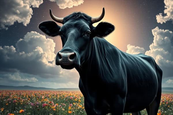 black cow dream interpretation