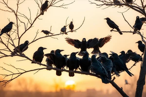 crows social lives