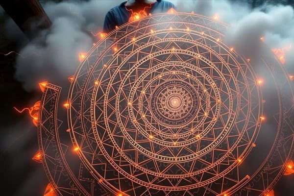 sacred geometry spiral symbols