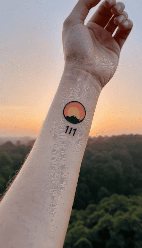 Angel Number 111 Tattoo