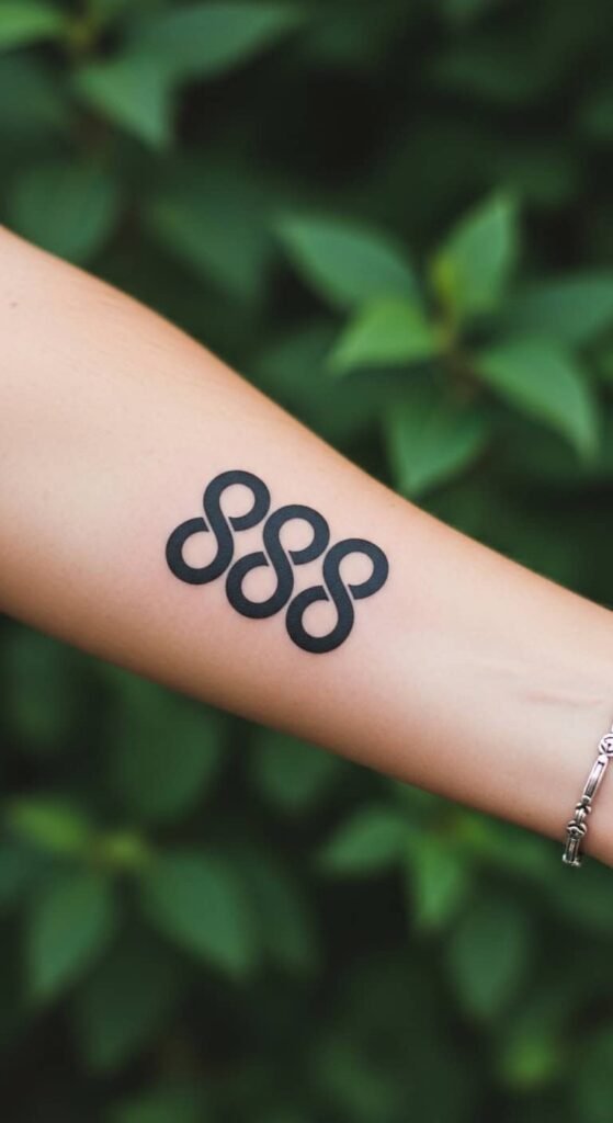 Angel Number 888 Tattoo