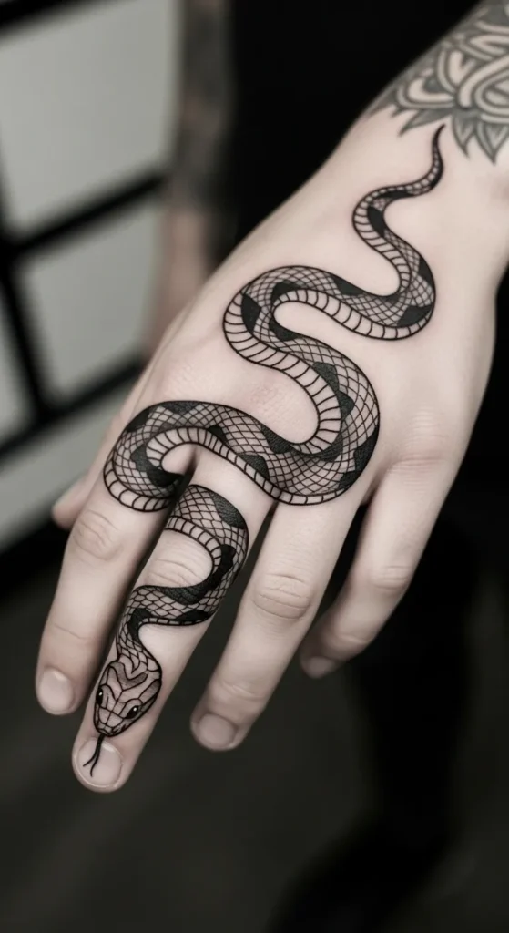 Finger Snake Wrap