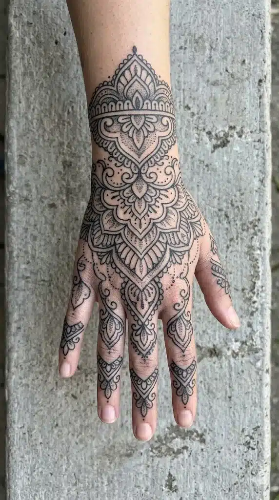 Full Ornamental Hand