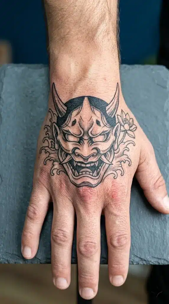 Japanese Hannya Mask