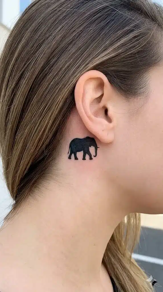 Majestic Elephant Silhouette