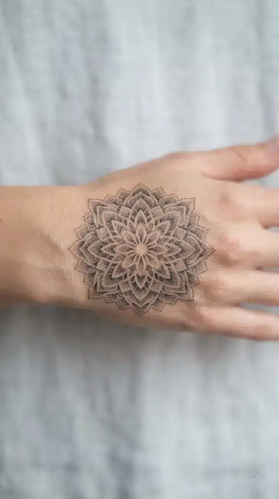 Micro Dot Mandala