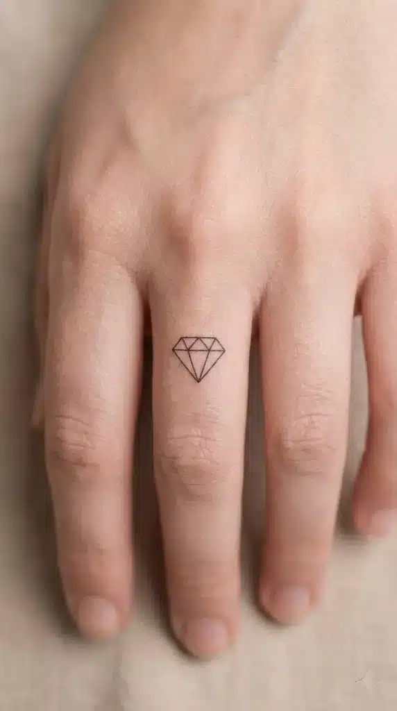 Micro Outline-Only Diamond