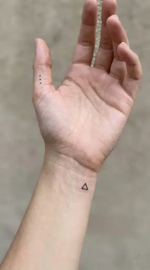 Minimalist Symbol Dot Work