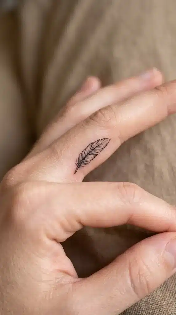 Outline Feather