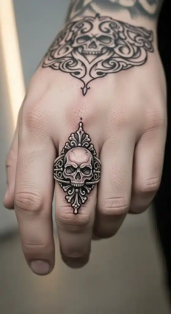 Skull Ring Design
