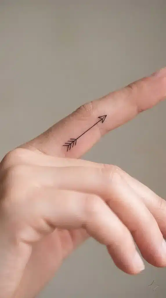 Subtle Side-Finger Arrow
