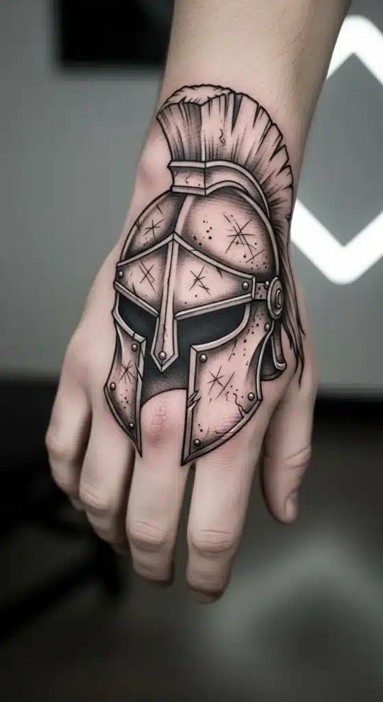 Warrior Helmet Symbol