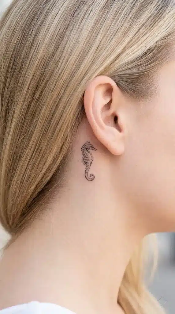 Whimsical Little Seahorse