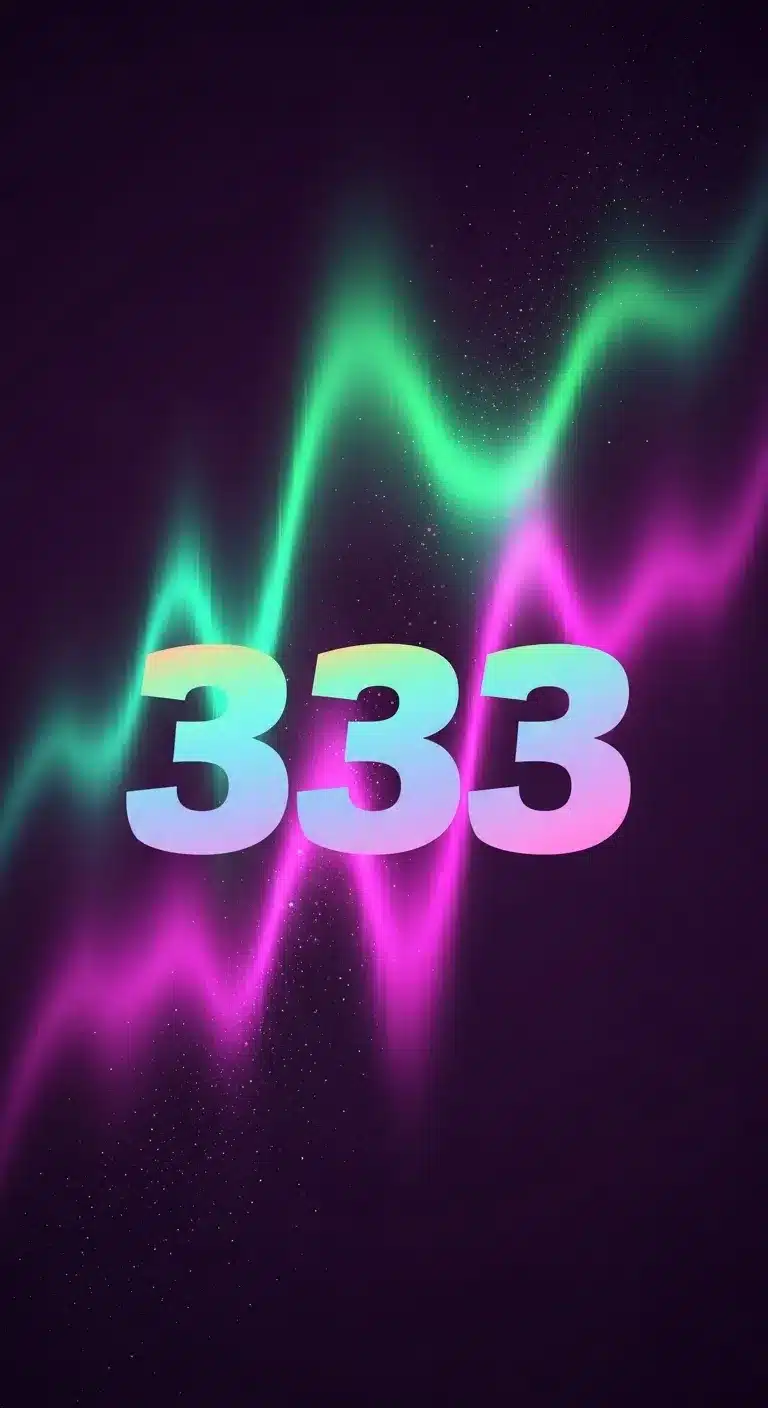 333 Angel Number Wallpaper