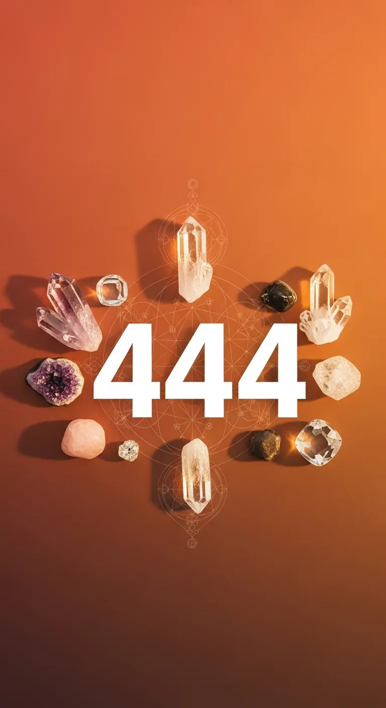 444 Angel Number Wallpaper