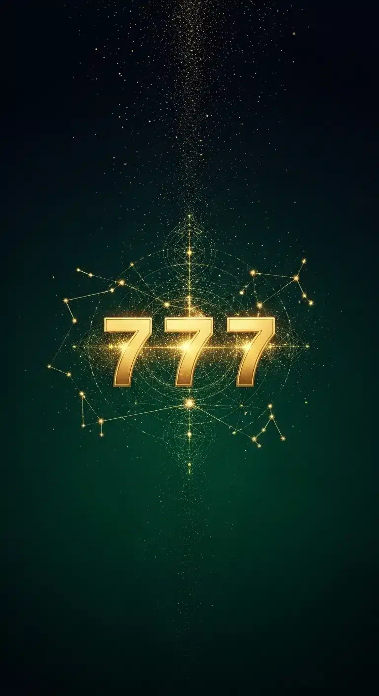 777 Angel Number Wallpaper