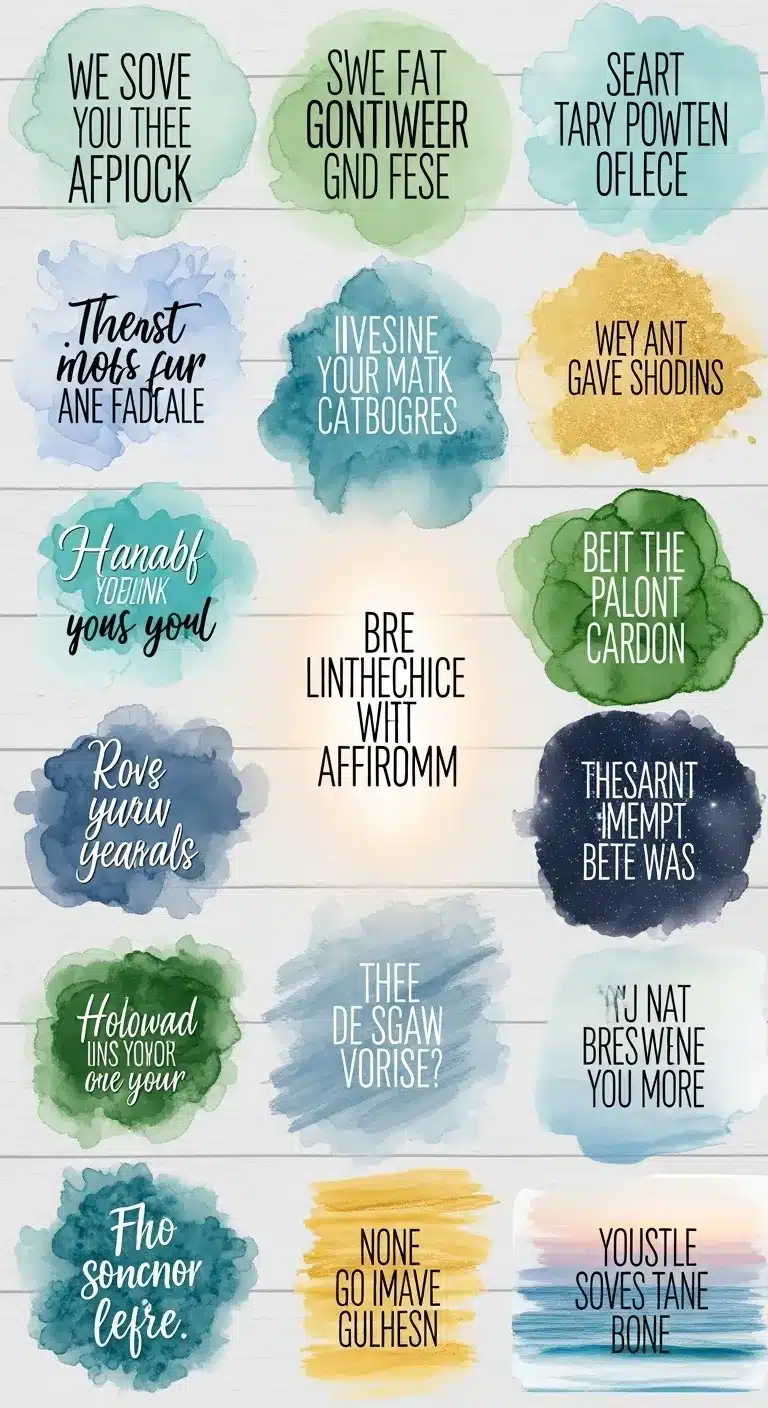 Include Powerful Affirmations and Quotes