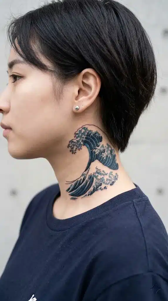 Japanese Wave Motif